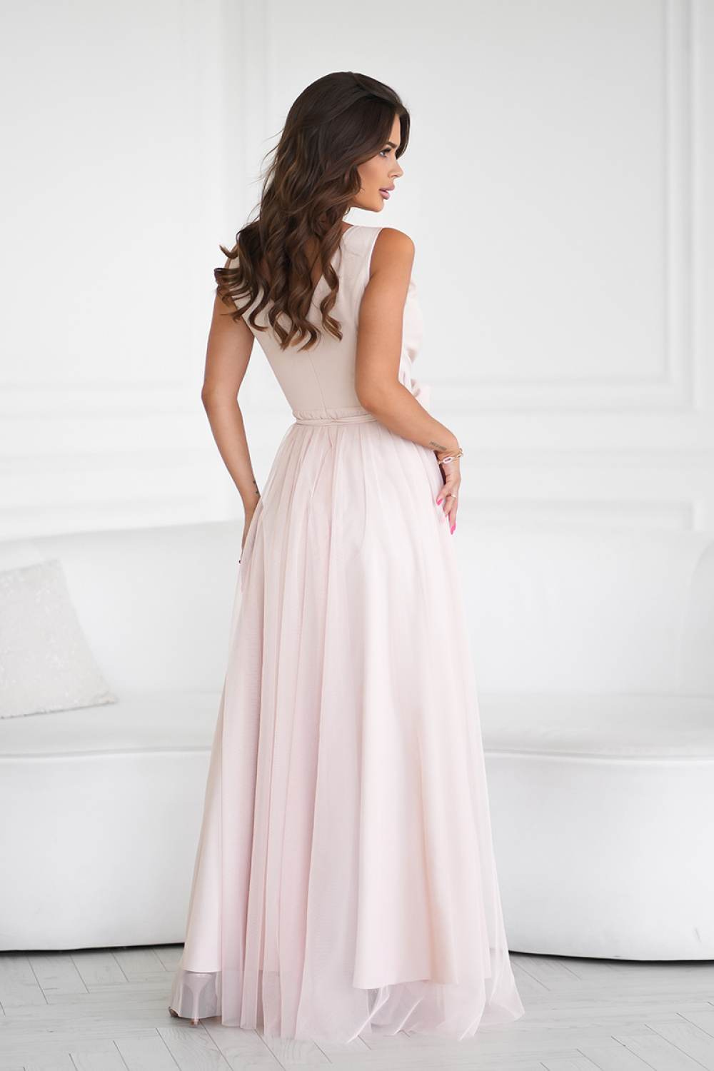 Sukienka Model 318-21 Beige - Bicotone - 3