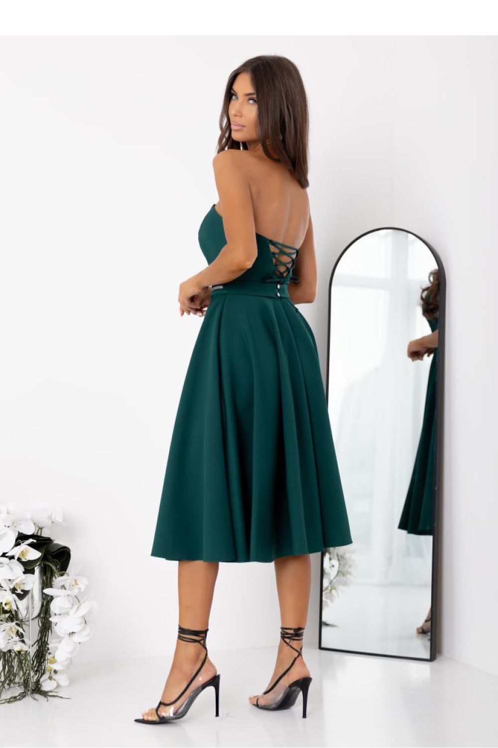 Sukienka Model Aurelia 011270. Bottle Green - With You - 6