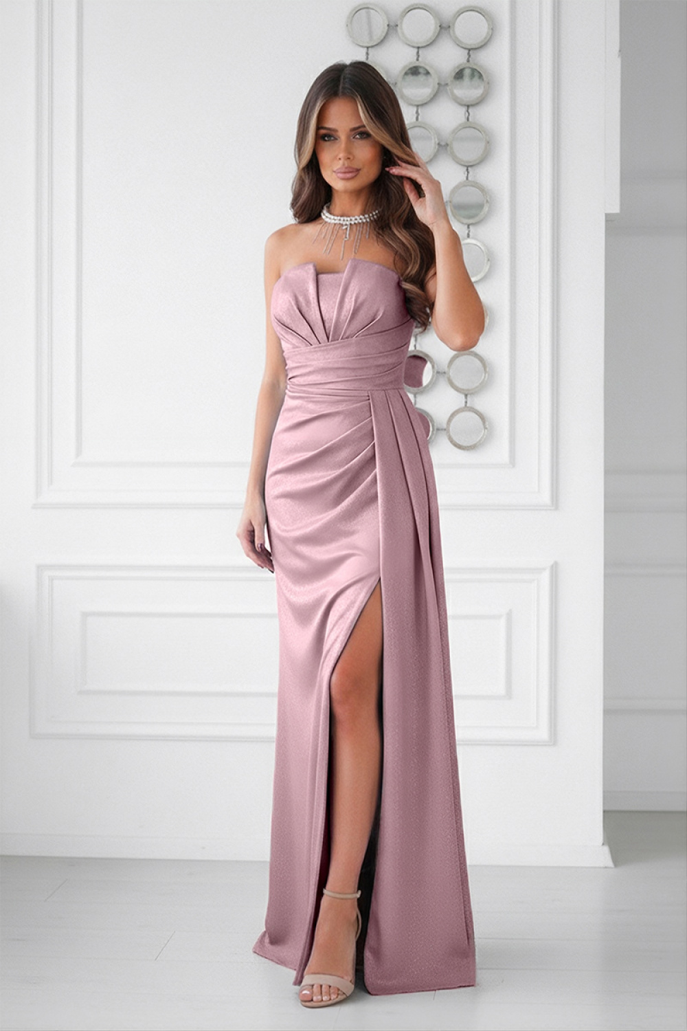 Sukienka Model 342-20 Pink - Bicotone - 1